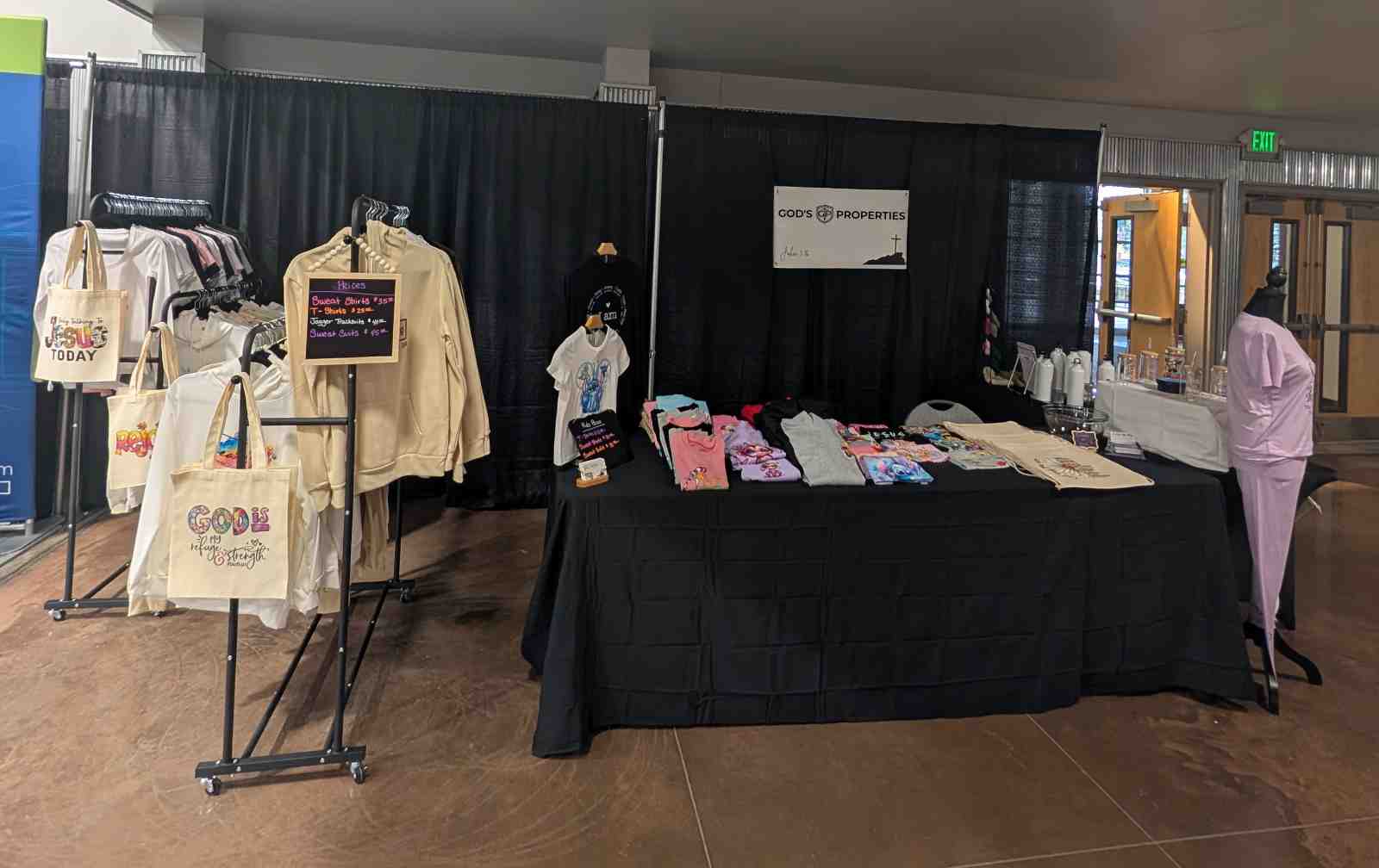 Popup booth
